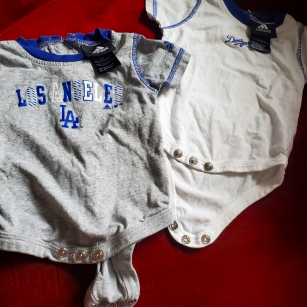 LA dodgers onsies